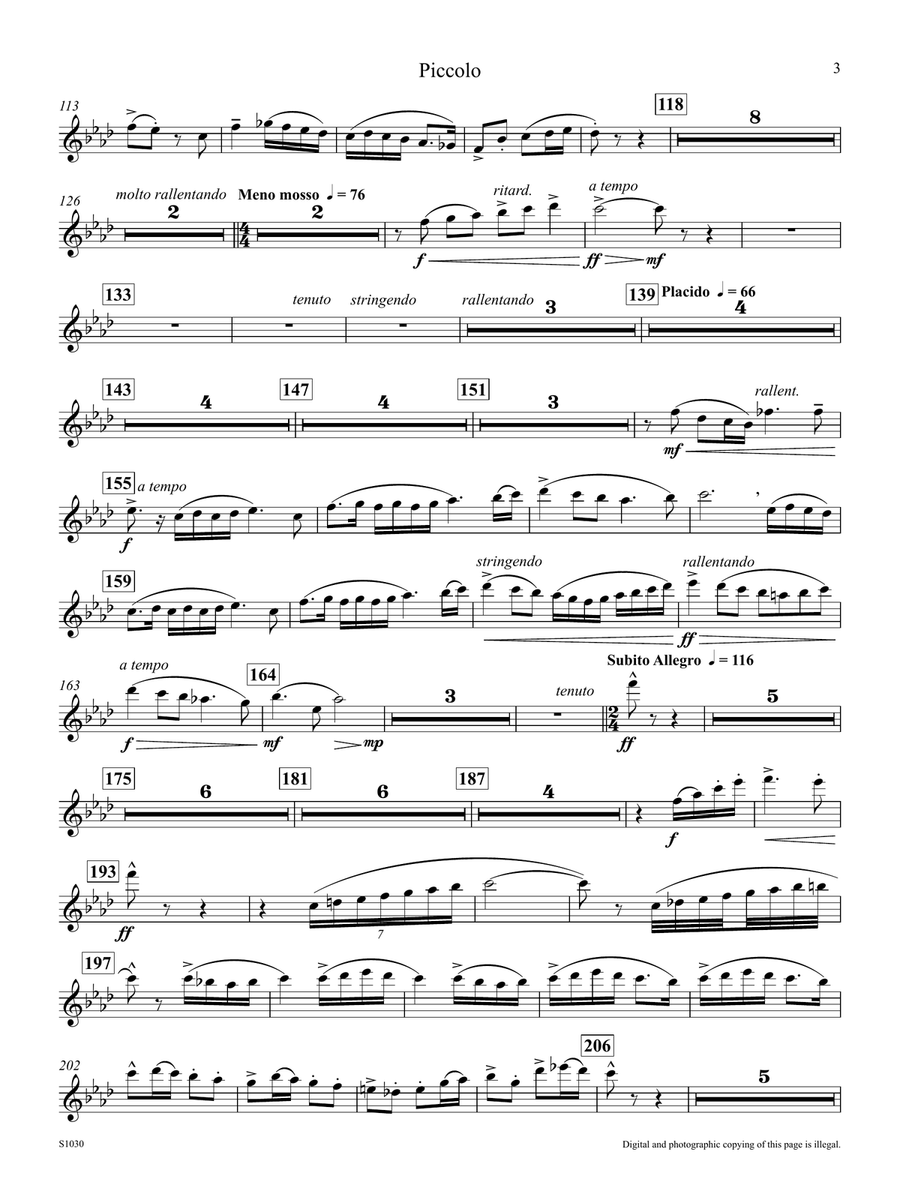 Diamond Jubilee Overture - Piccolo Concert Band scores gallery preview page 2