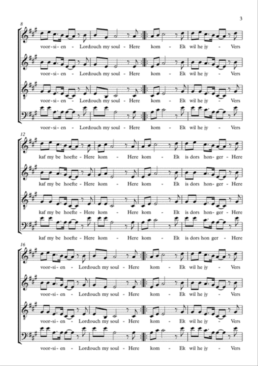 Lord Touch My Soul 4-Part scores gallery preview page 3