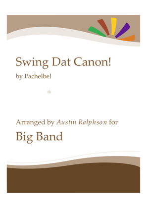Book cover for Swing Dat Canon! - big band