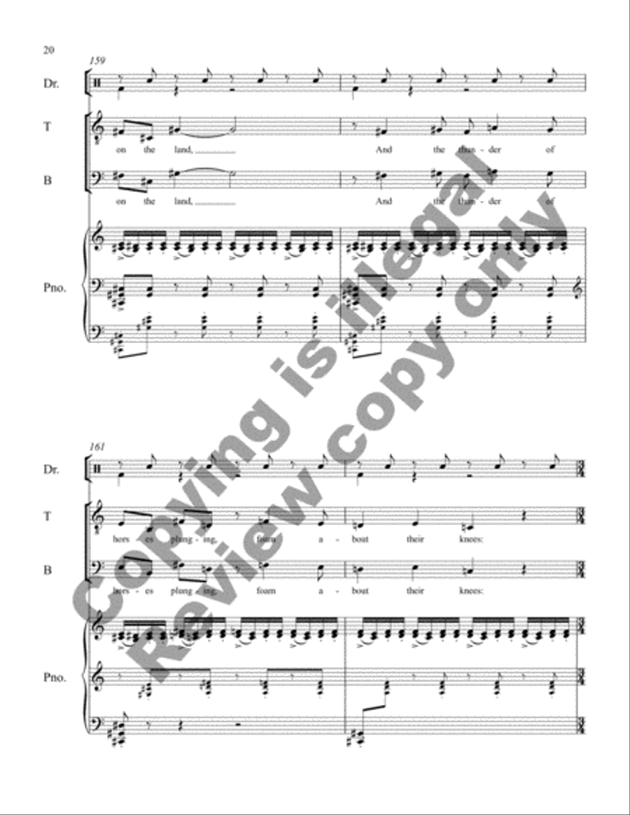 Chamber Music, Volume 3: Four Joyce Songs: Serenade in One Movement 4-Part scores gallery preview page 12