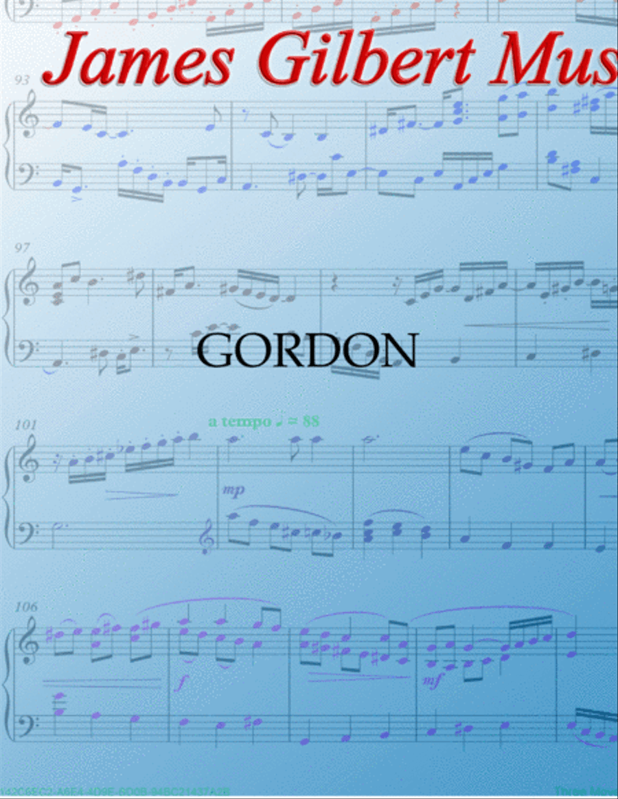 GORDON (My Jesus, I Love Thee) Small Ensemble scores gallery preview page 4