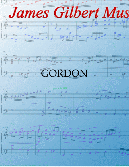 GORDON (My Jesus, I Love Thee) image number null