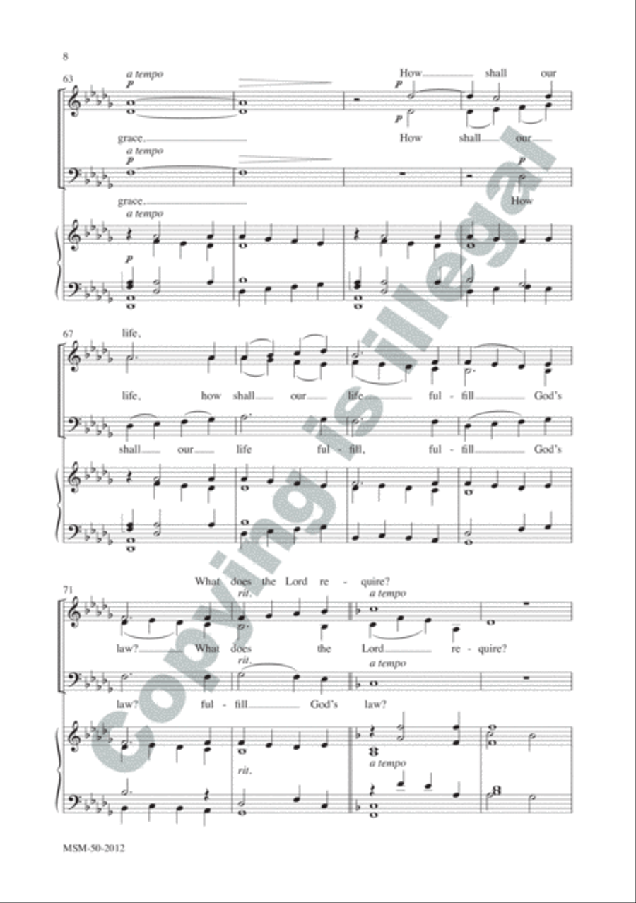 What Does the Lord Require? 3-Part scores gallery preview page 7