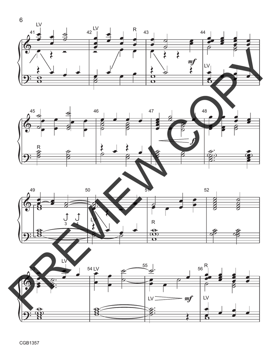 How Can I Keep from Singing? (2-3 octaves) 3-Octaves scores gallery preview page 5