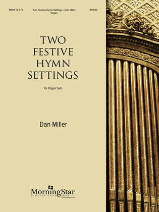 Book cover for Two Festive Hymn Settings