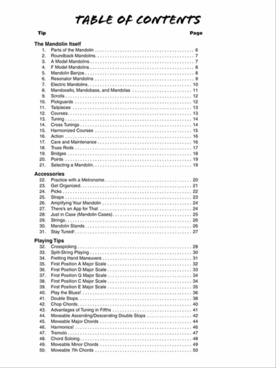 101 Mandolin Tips Mandolin scores gallery preview page 4