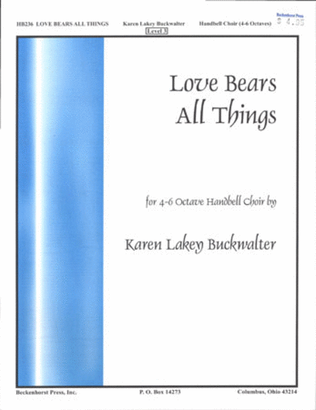 Book cover for Love Bears All Things