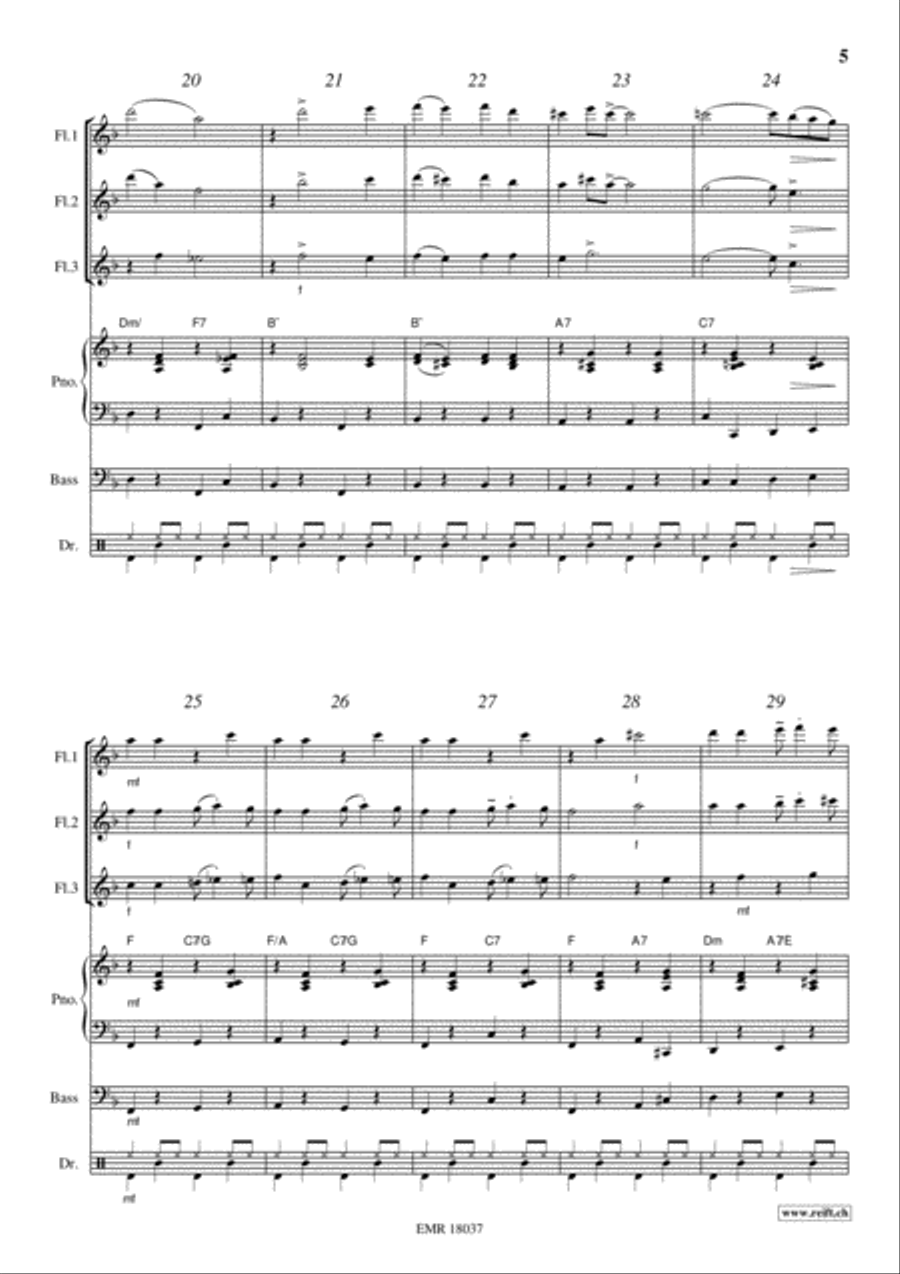 Good Friends Flute scores gallery preview page 5