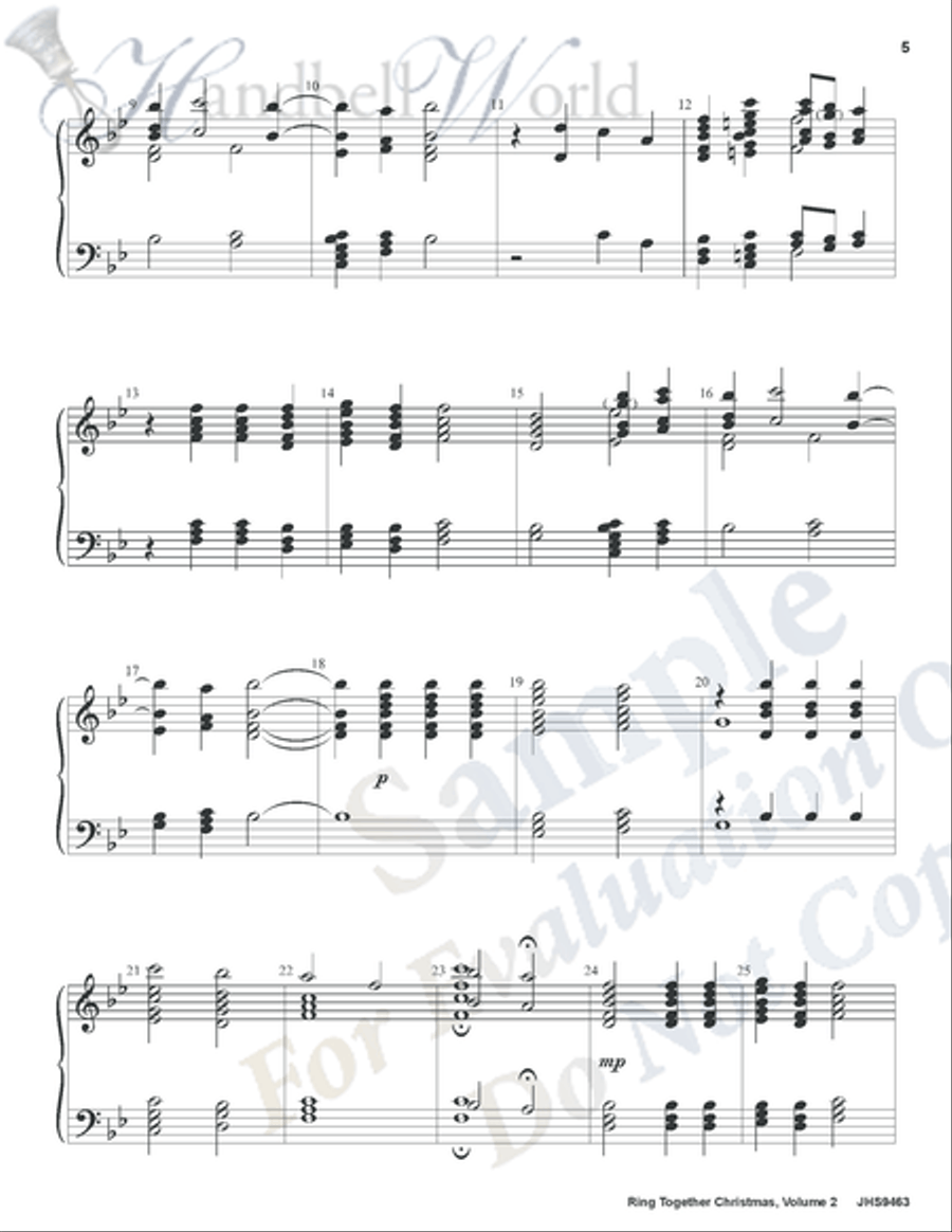 Ring Together Christmas Volume 2 3-Octaves scores gallery preview page 4