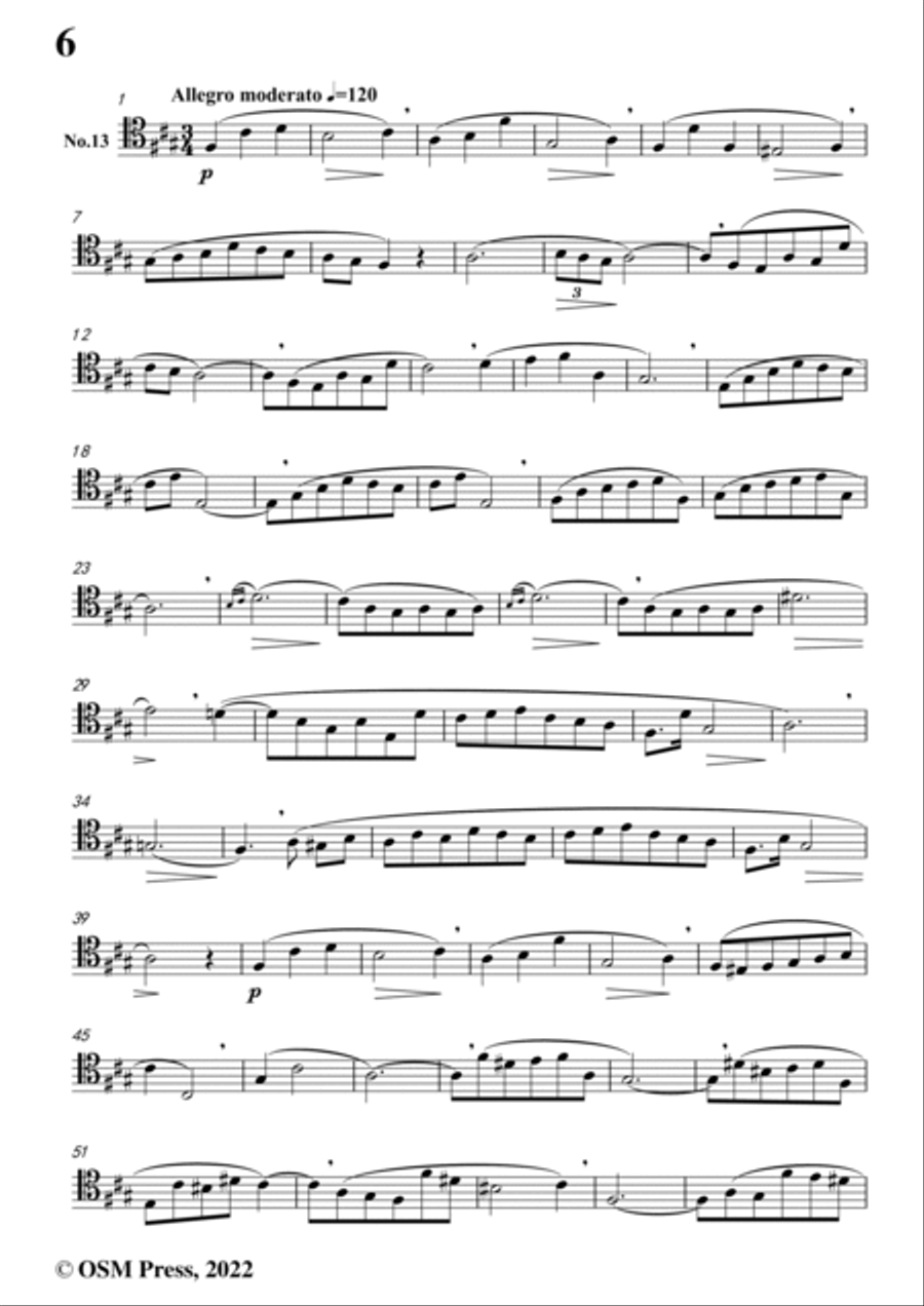 Lavignac-Solfege des solfeges,Volum 3E No.11-20,for Voice Medium Voice scores gallery preview page 6