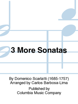 3 More Sonatas