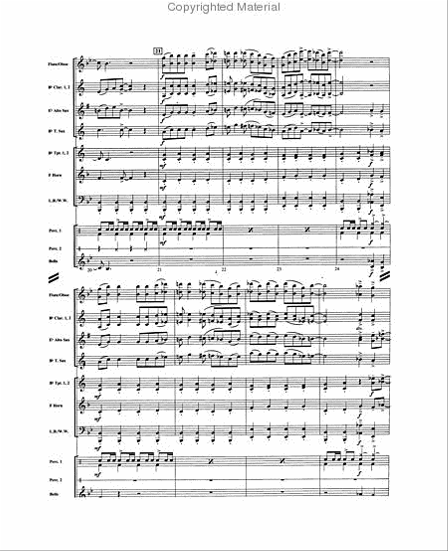 Get Back Concert Band scores gallery preview page 3
