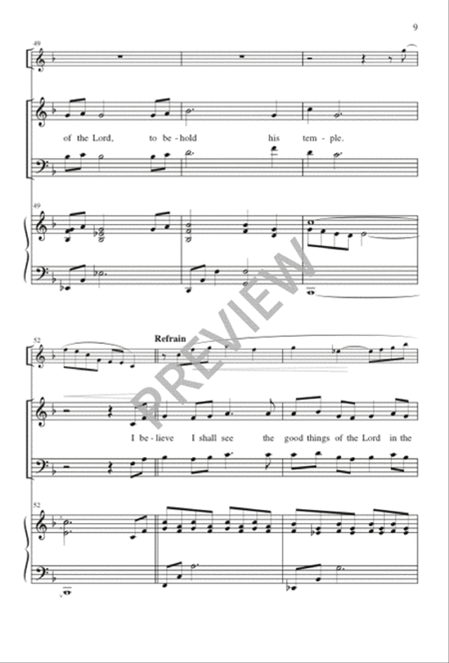 In the Land of the Living 2-Part scores gallery preview page 10
