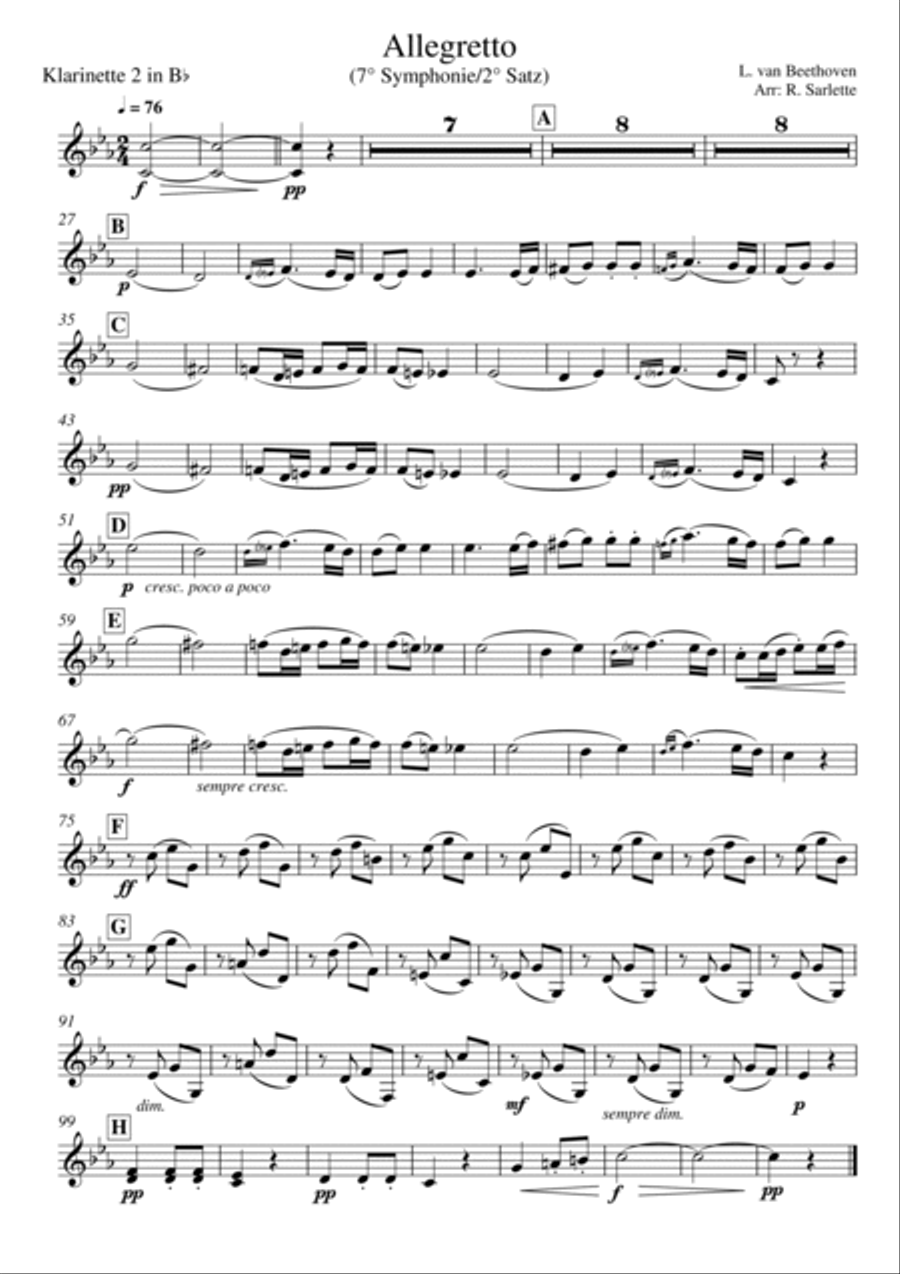 Allegretto Allegretto Woodwind Ensemble scores gallery preview page 5