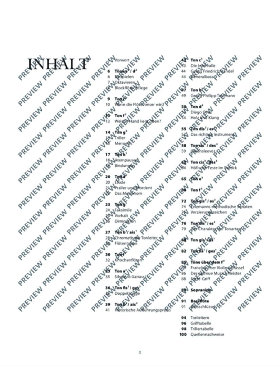 Altblockflötenschule Alto Recorder scores gallery preview page 4