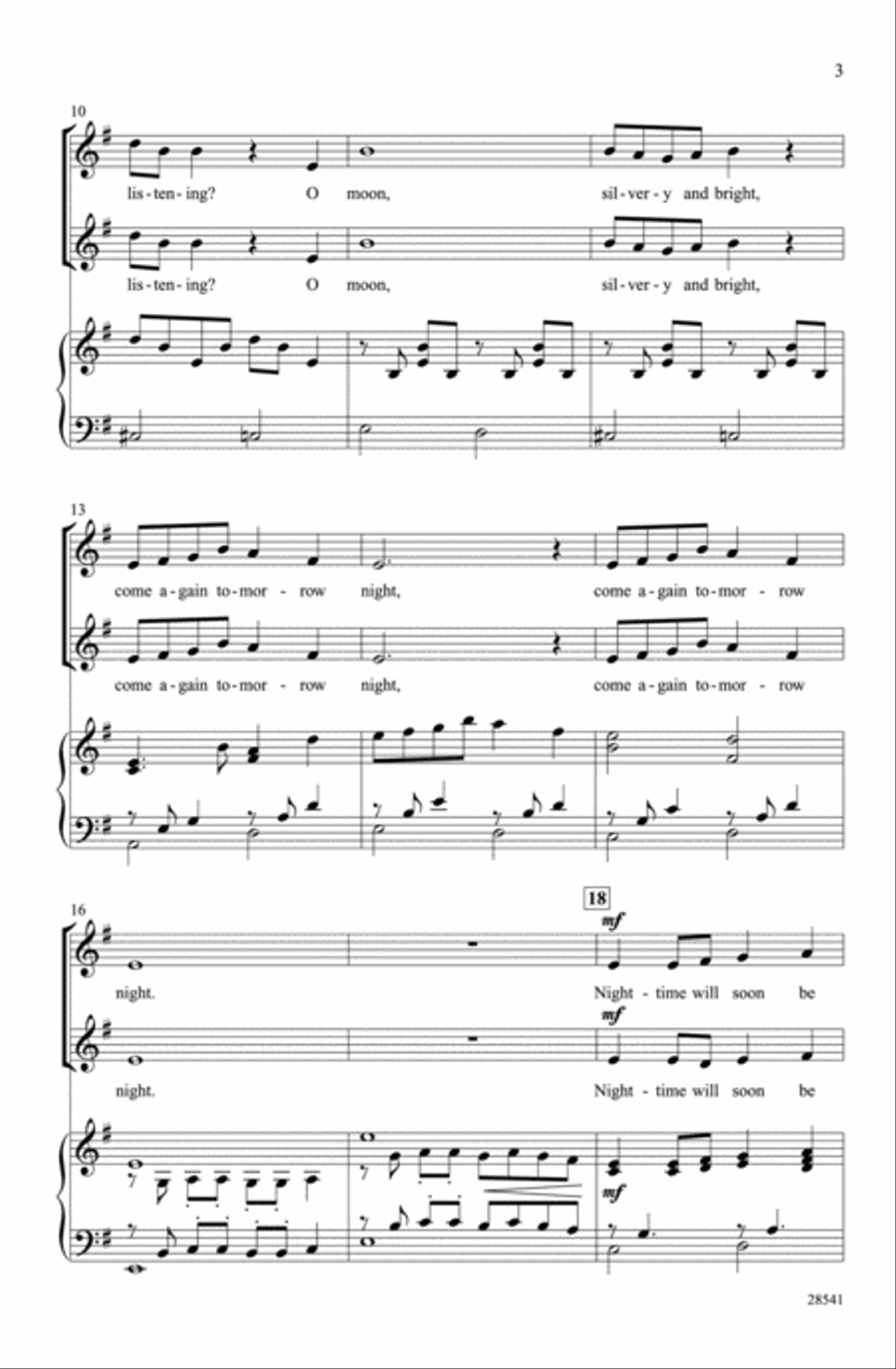 The Moon 2-Part scores gallery preview page 2