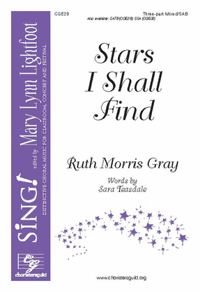 Book cover for Stars I Shall Find (Three-part Mixed/SAB)