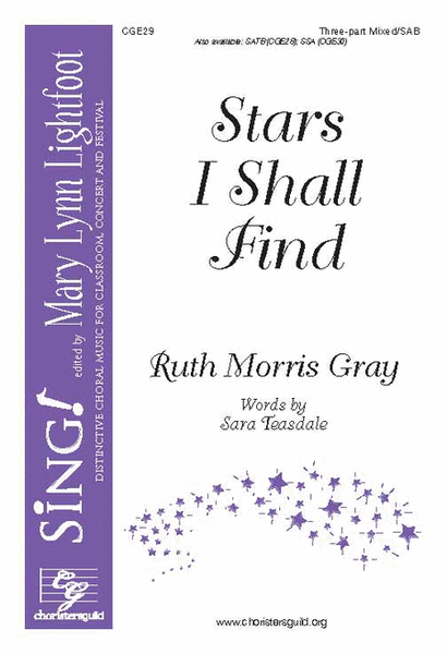 Stars I Shall Find (Three-part Mixed/SAB) image number null