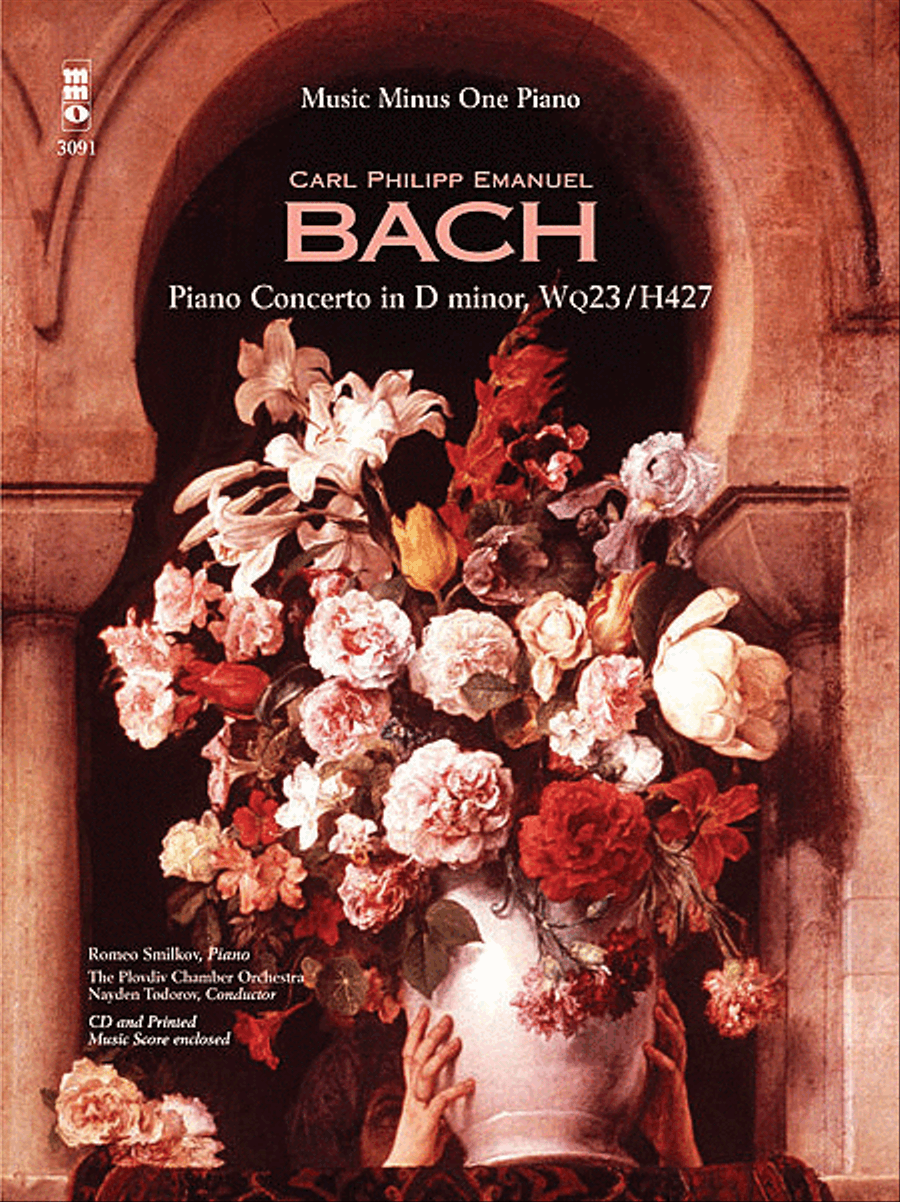 C.P.E. Bach - Concerto in D minor, Wq23, H427 Piano Solo scores gallery preview page 1
