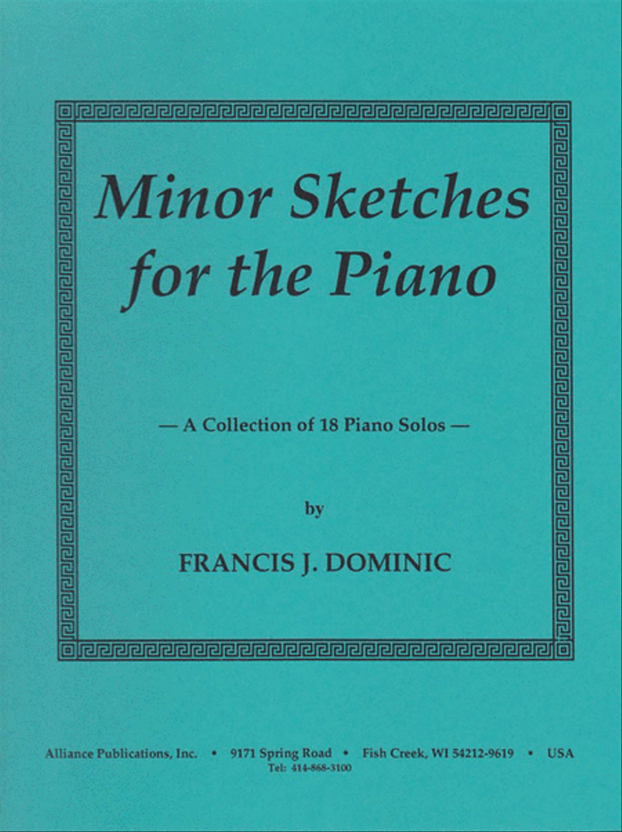 Minor Sketches for the Piano Piano Solo scores gallery preview page 1