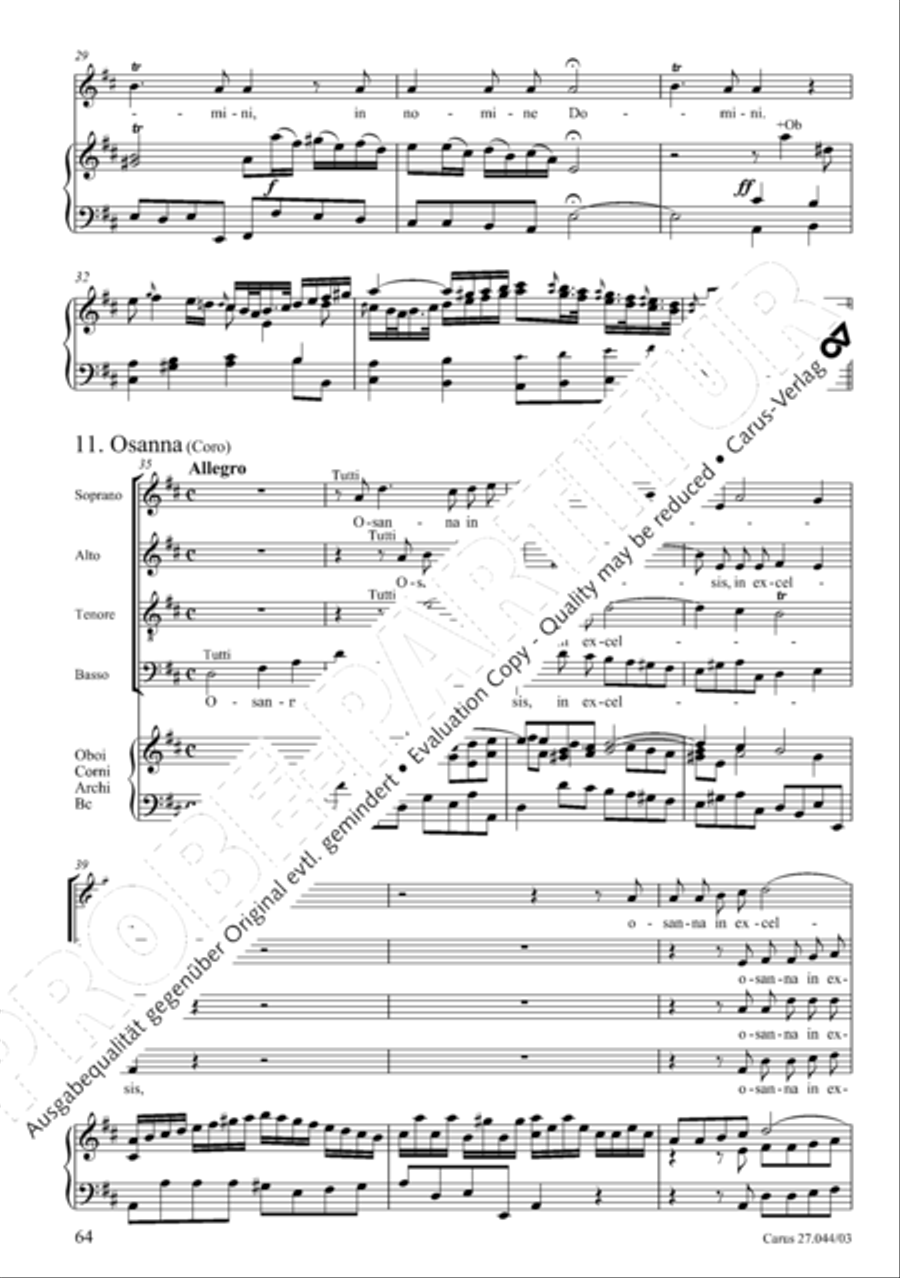 Messa per il Santissimo Natale 4-Part scores gallery preview page 65