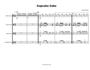 Cupcake Cake (Drumline Cadence)