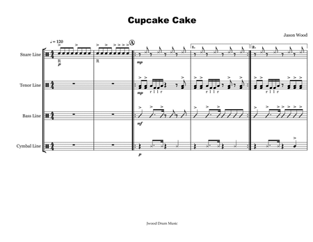 Cupcake Cake (Drumline Cadence) image number null