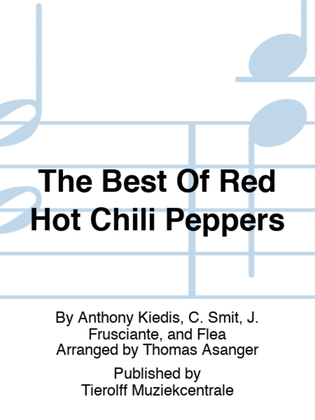 Book cover for The Best Of Red Hot Chili Peppers