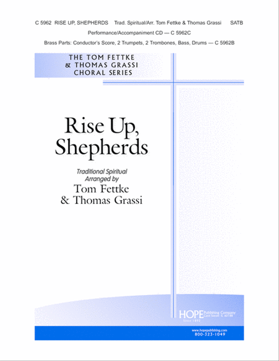 Rise Up, Shepherds Choir scores gallery preview page 1