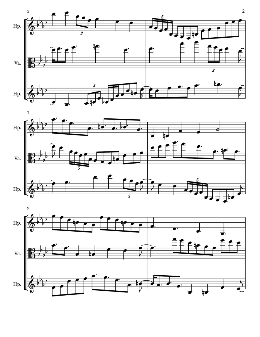 Children's Musing 12 Small Ensemble scores gallery preview page 2