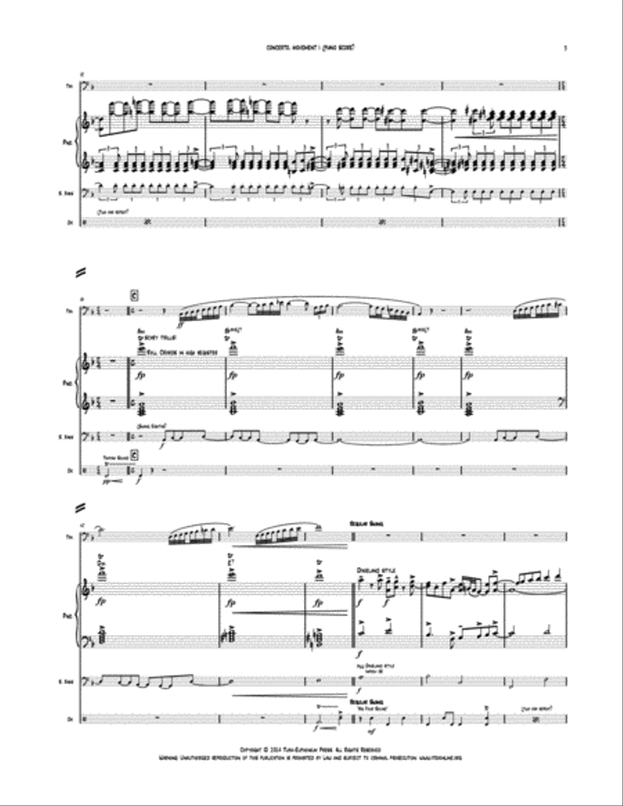 Concerto Concerto Tuba scores gallery preview page 6