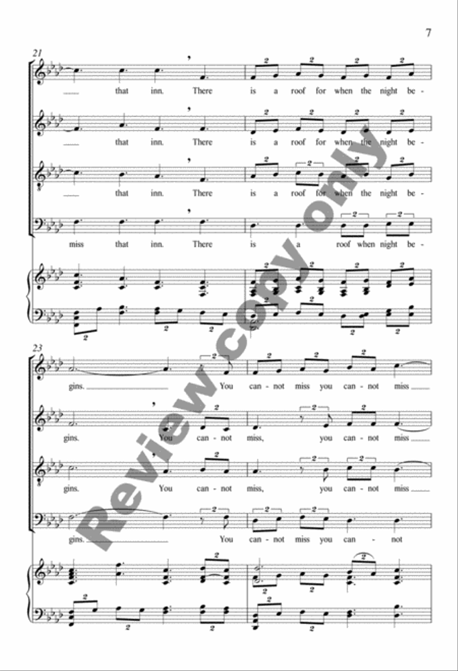 Uphill Uphill 4-Part scores gallery preview page 18