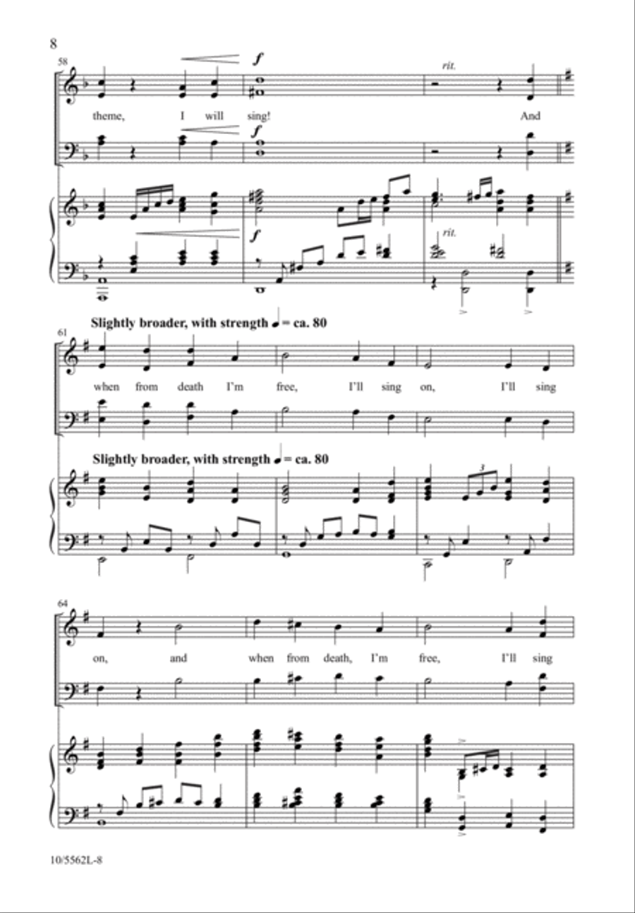 What Wondrous Love Is This 4-Part scores gallery preview page 8