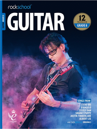 Book cover for Rockschool Guitar Grade 8 (2018)