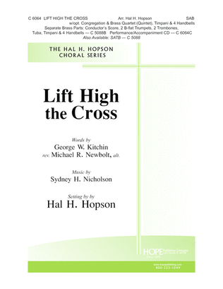 Book cover for Lift High the Cross-SAB-Digital Download