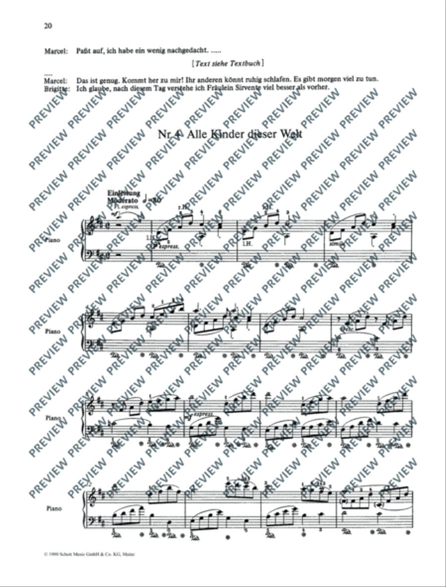 Frieden auf dieser Welt Choir scores gallery preview page 21