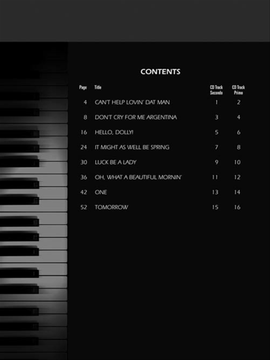 Broadway Classics Broadway Classics 1 Piano, 4-Hands scores gallery preview page 2