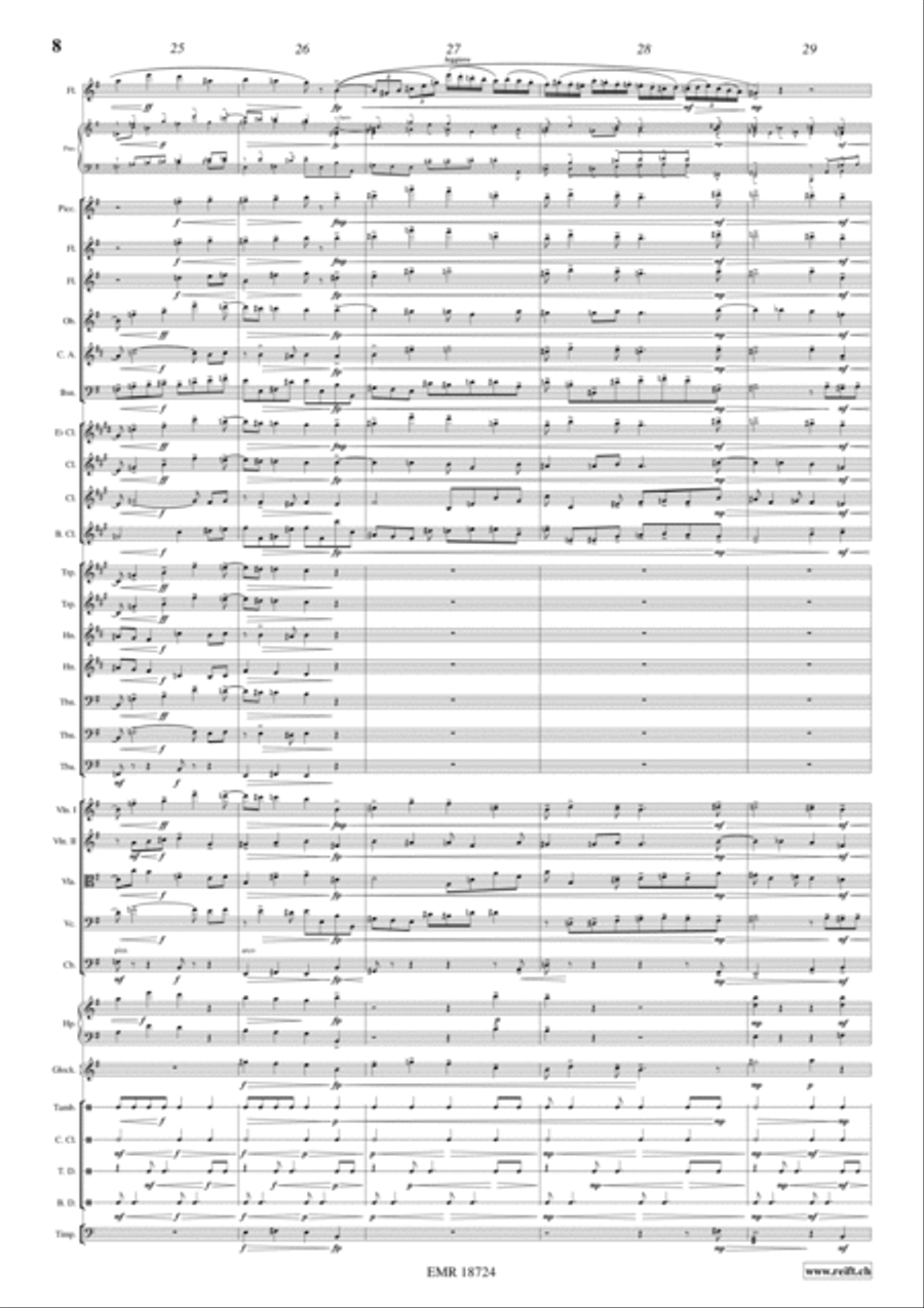 Elegy Elegy Orchestra scores gallery preview page 8