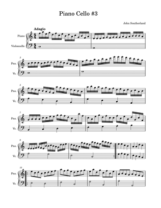 Piano Cello Musing #3