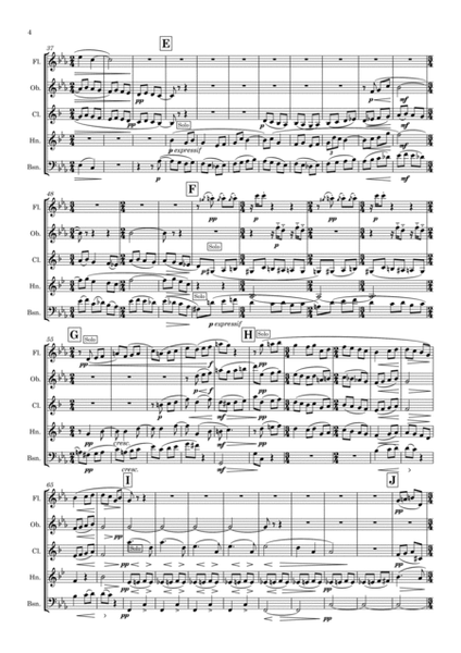 Ravel: Ma Mère L'Oye (Mother Goose Suite) (Complete) - wind quintet image number null