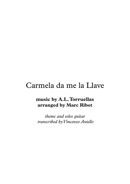 Carmela dame la llave