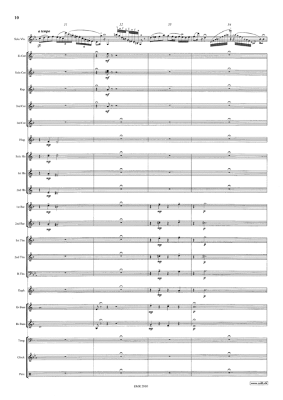 Zigeunerweisen Brass Band scores gallery preview page 11