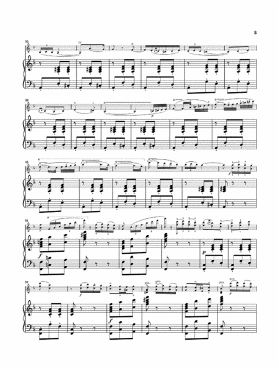 Carmen Fantasy, Op. 25 Violin Solo scores gallery preview page 3