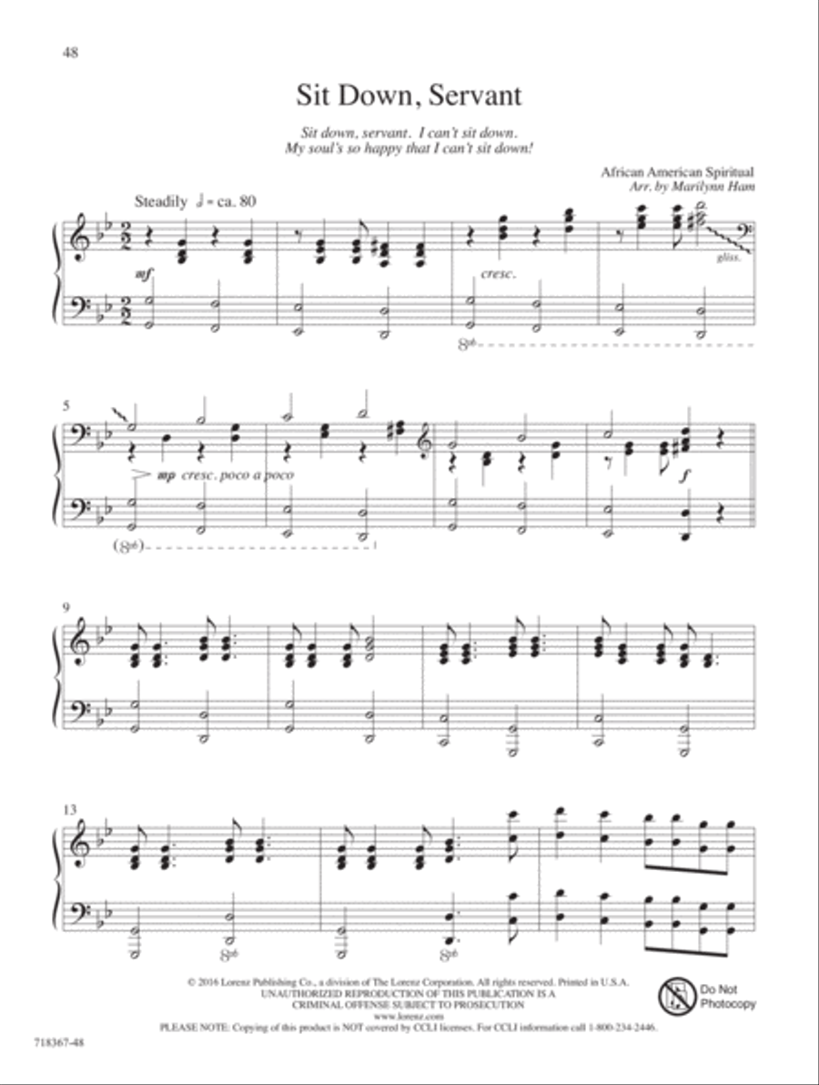 Great Day! Great Day! Piano Solo scores gallery preview page 27