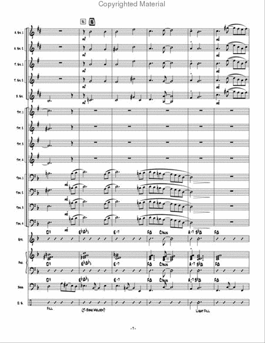 Smoothitude Smoothitude Jazz Ensemble scores gallery preview page 8
