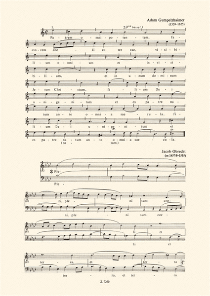 Schola cantorum III Zwei- und dreistimmige Motett