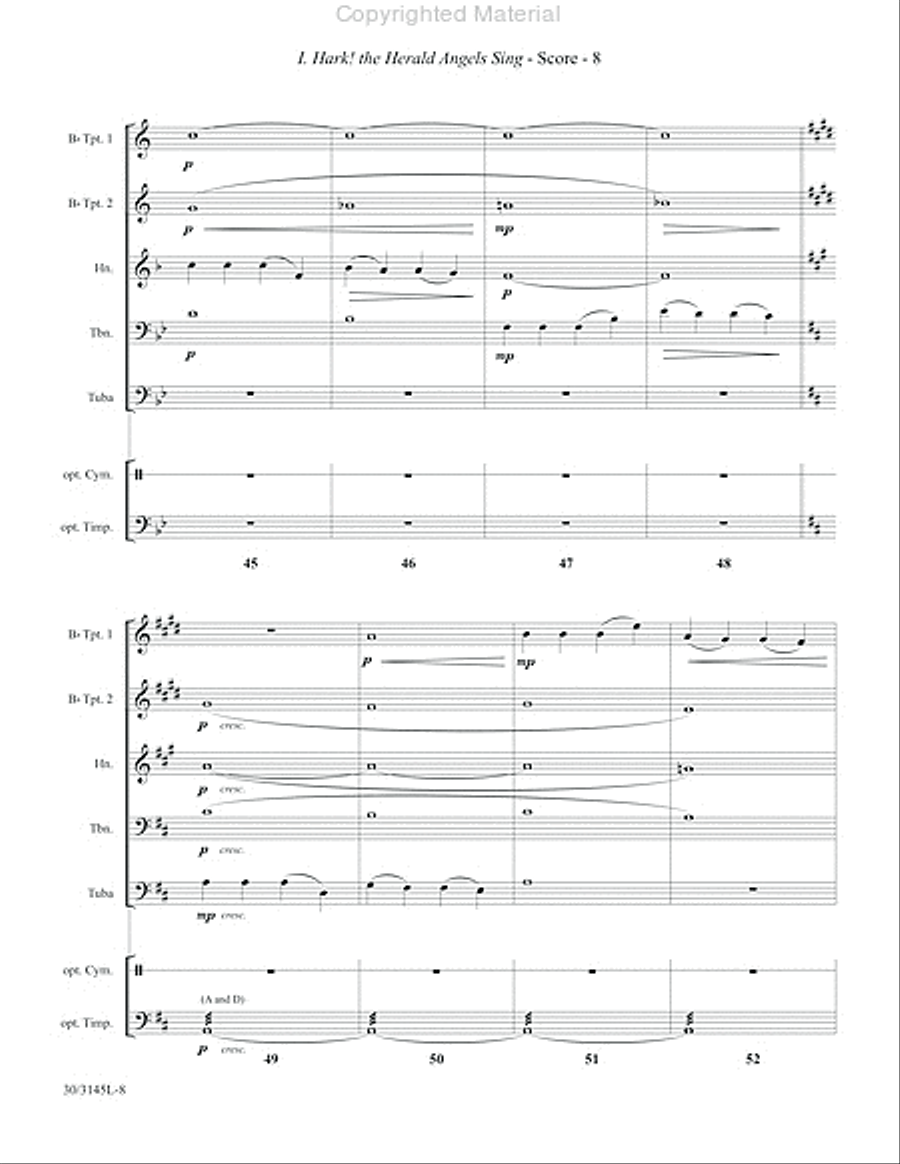 Brass at Christmas Brass at Christmas Brass Quintet scores gallery preview page 9