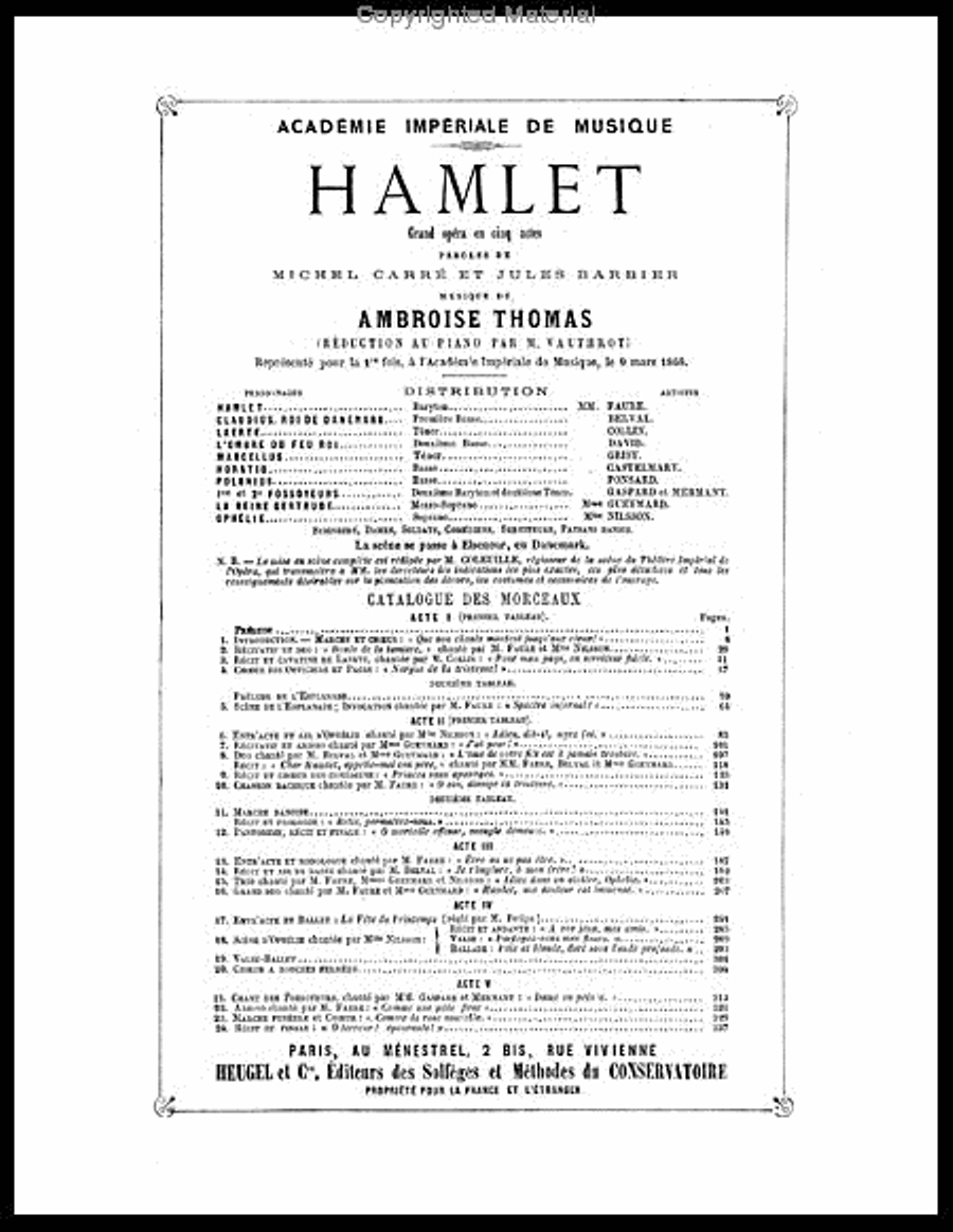 Prélude to Act I Scene 2 of Hamlet for Trombone & Piano Piano Solo scores gallery preview page 5