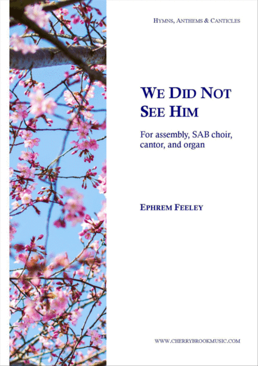 We Did Not See Him 3-Part scores gallery preview page 1