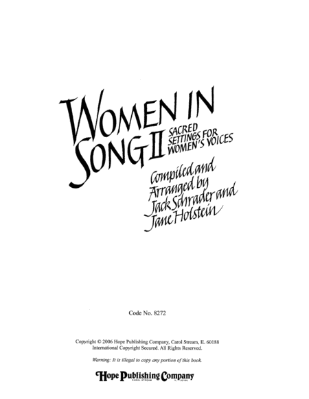 Women in Song 2 image number null